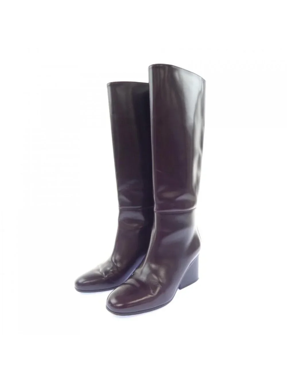 Hermes Long Boots Brown
